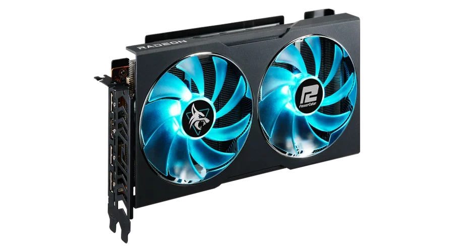 New Stock Gaming Graphics Cards PowerColor RX6600 Hellhound Sealed Package For Gaming Desktop RX 6600