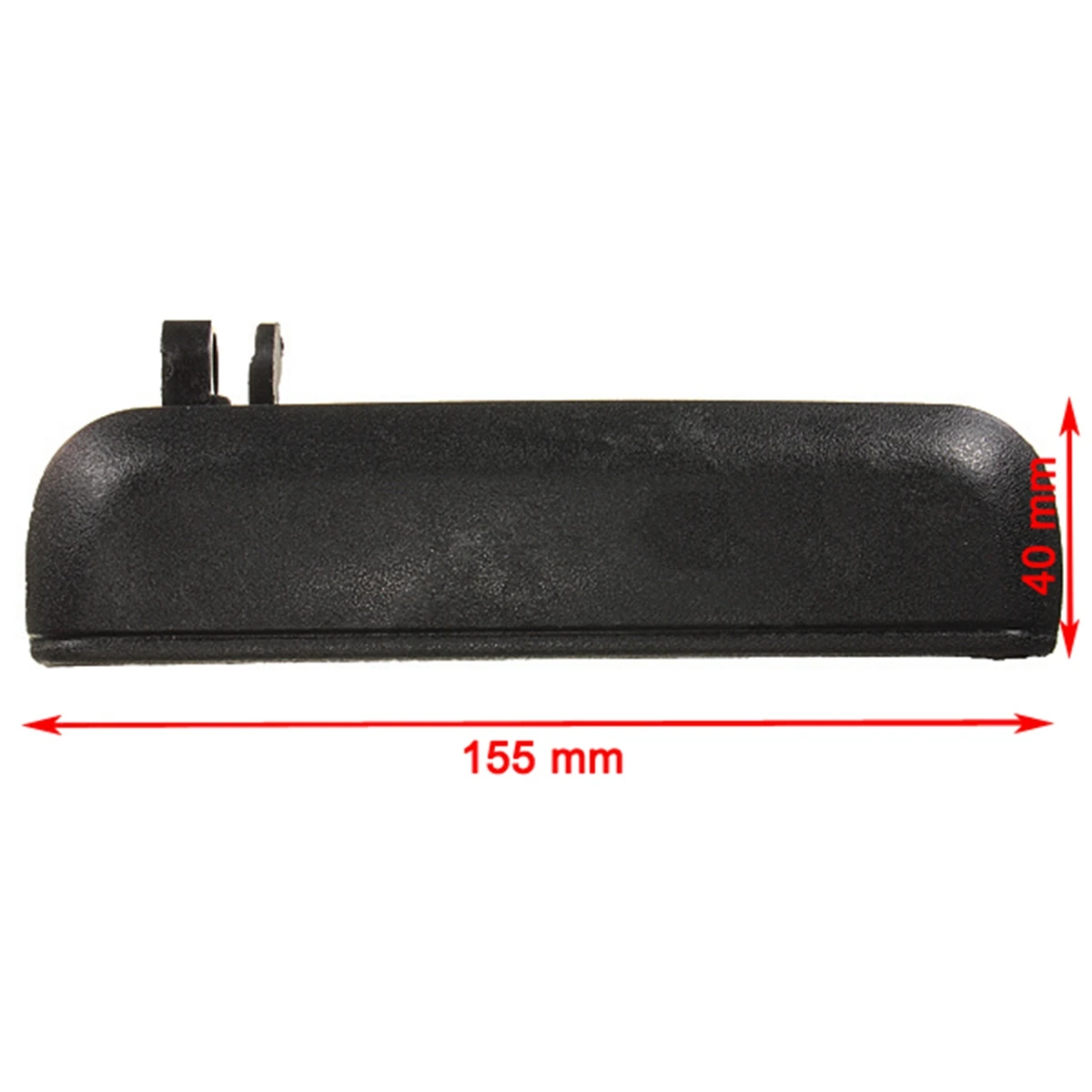 Black Front Left / Right Exterior Outside Door Handle Replacement For Toyota Tercel 1995 1996 1997 1998 1999