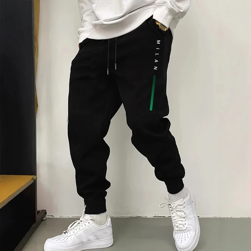 

Print Mens Casual Pants 2025 New Style Autumn Winter Joggers Male Fashion Streetwear Lounge Wear Outdoor Sporty Sweatpants