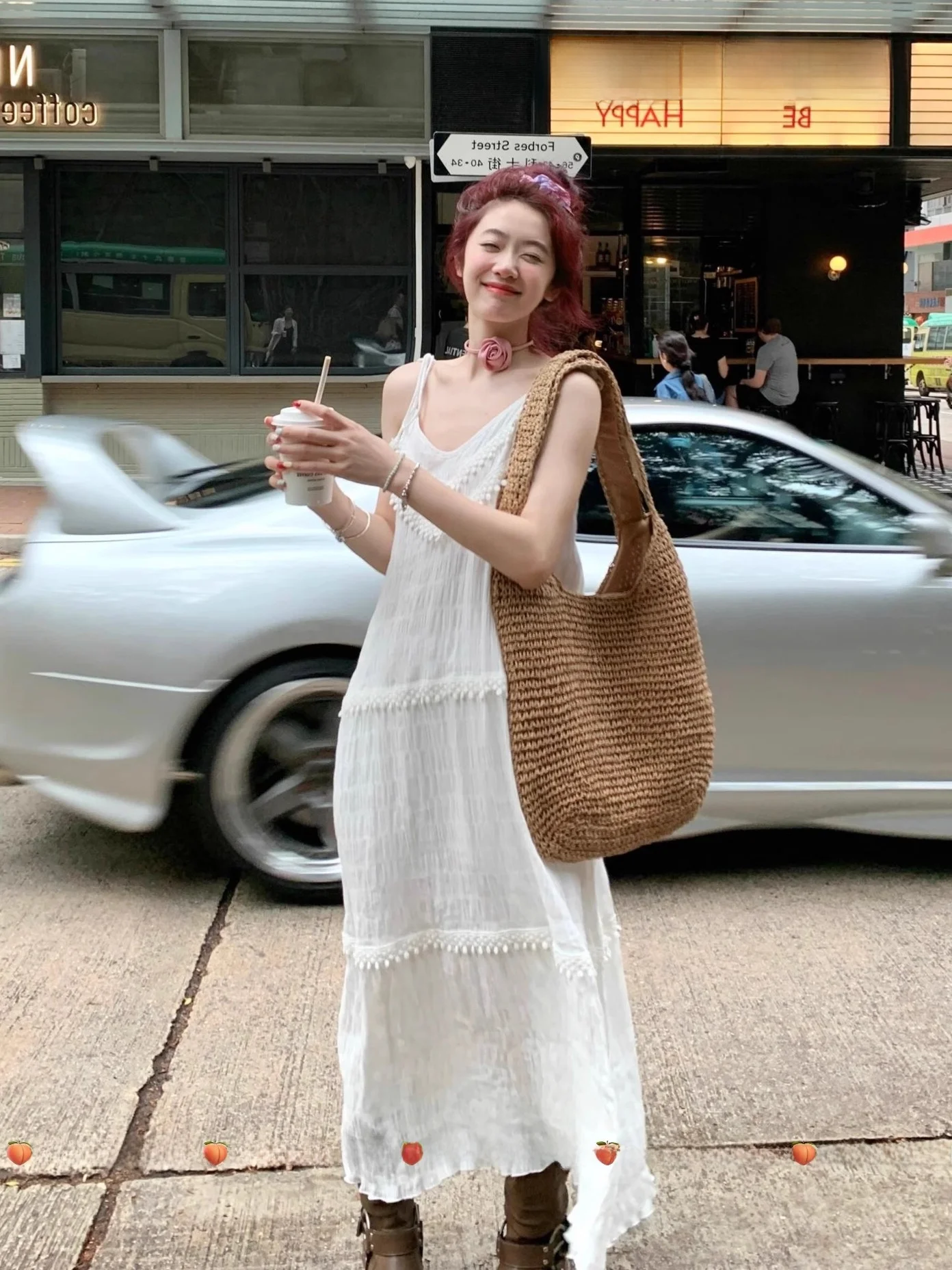 

Summer Beach St Woven Tote Bag Large Capaci Single oulder Crossbody Handbag Women's Holiday Sle Soft Foldable Zipper