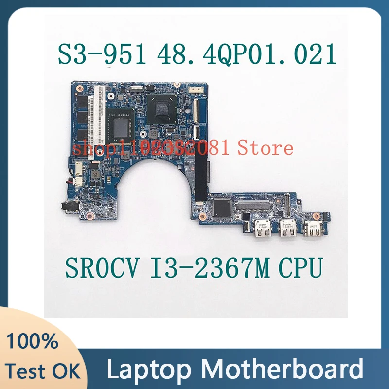 48.4QP01.021 Mainboard For Acer SM30 S3-951 MBRSE01001 Laptop Motherboard 11224-2 With I3-2367M CPU UM67 Motherboard for Laptop