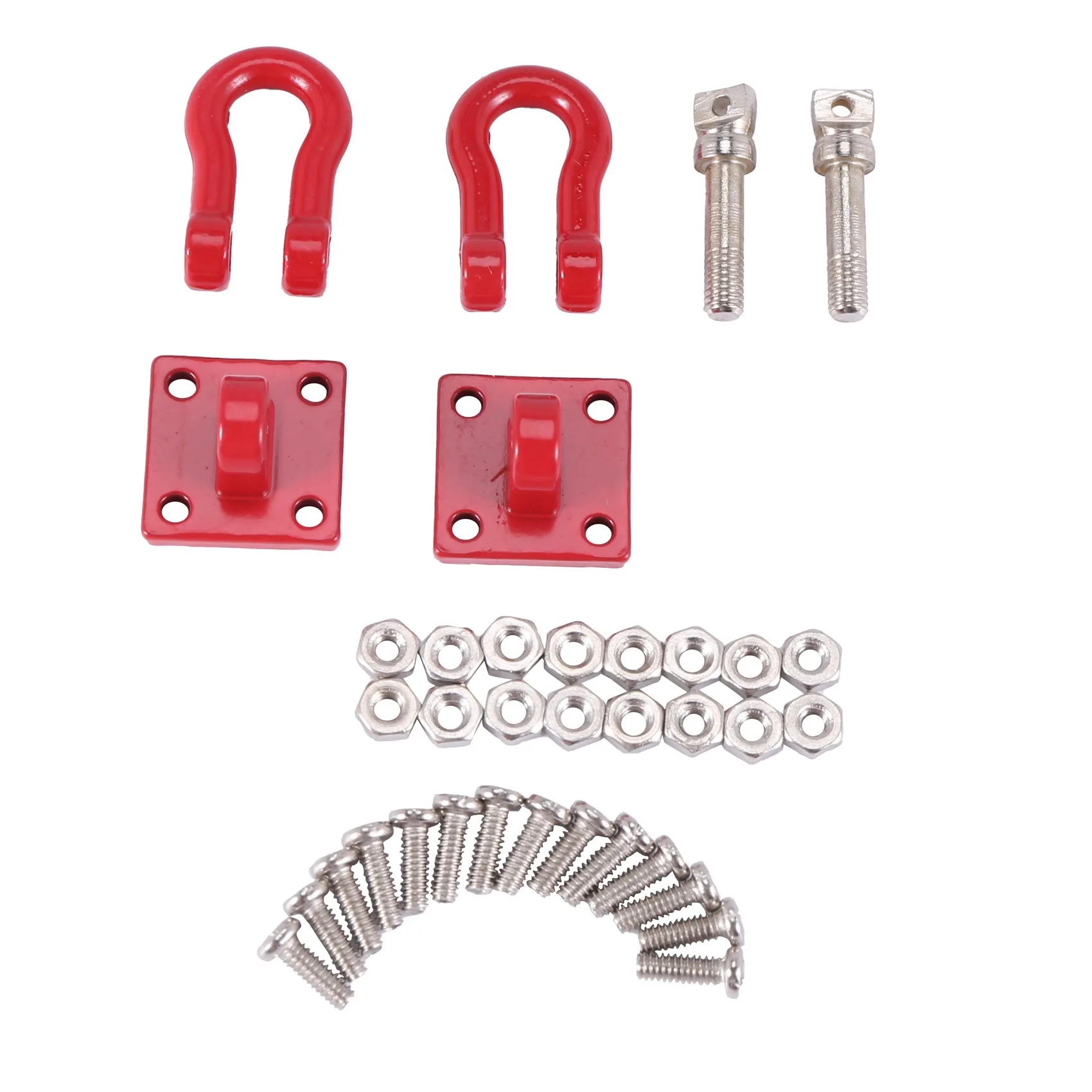 1 пара крючков для прицепа масштаб 1: 10, аксессуар для радиоуправляемой модели грузовика