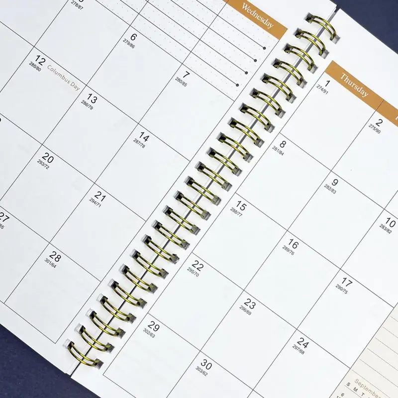 Yearly Planner 2025-2027 Business Planner Daily Notebook Planner 2025-2027 Daily Organizer For Activities Events And Goals
