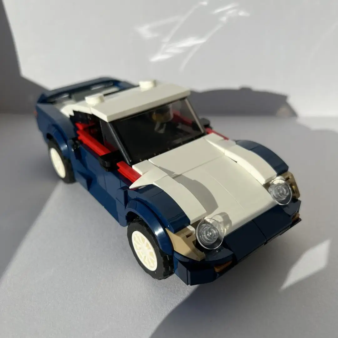 DIY Rally Racing MOC 1984 High-mobility off-road truck 959 Dakar Building Blocks Assembly Model Toy Brick Children Birthday Gift