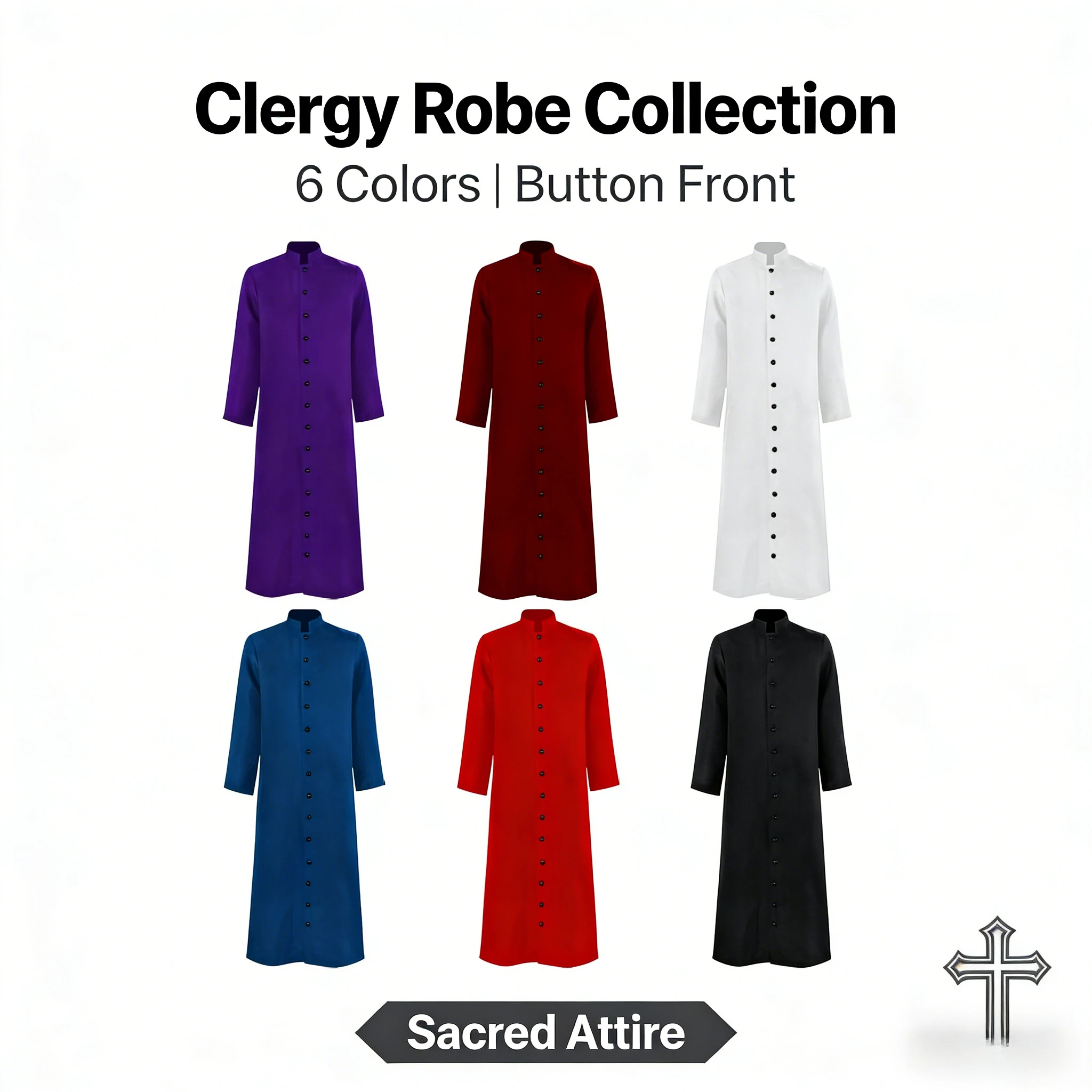 

Cosplay Costumes: Medieval Monk Robes, Wizard Garments, Clergy Attire, Church Priest Costumes