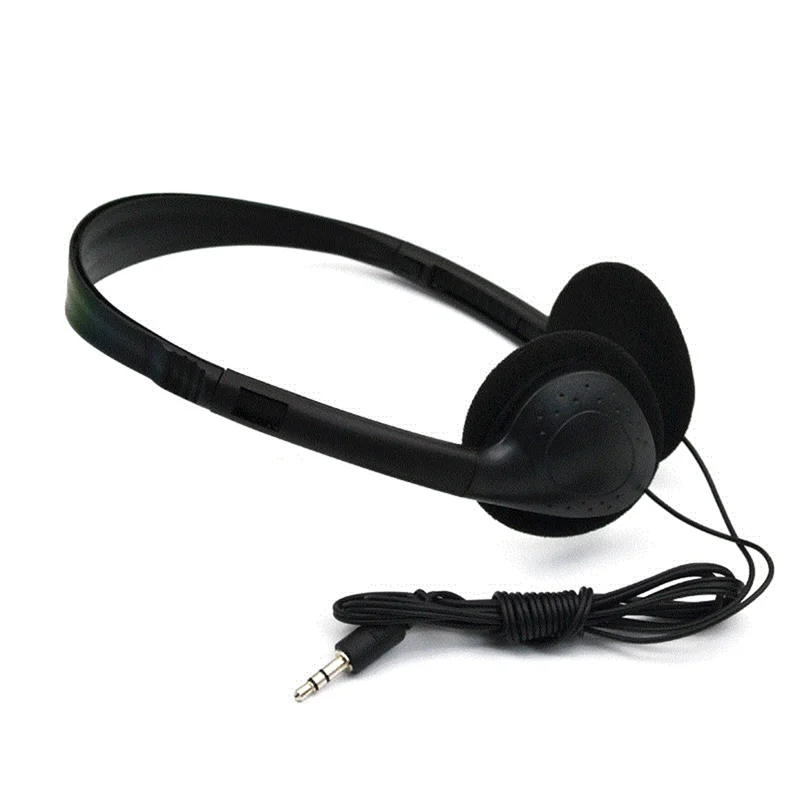 (Begrenztes Angebot) 5 Stück Klassenzimmer-Kopfhörer Kinder-Kopfhörer 3,5 mm Audio-Headset für Studenten, Kinder, Kleinkinder, Teenager