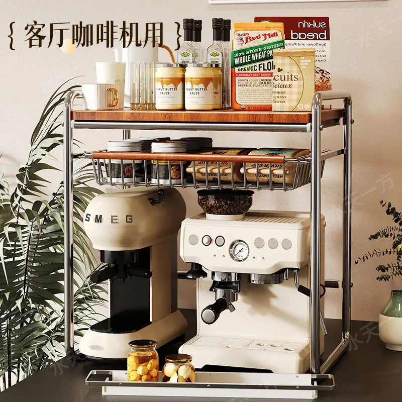 Storage Kitchen Rack Multi-layer Shelf Microwave Oven Floor-to-ceiling Kitchen Shelf Household Storage Multifunctional Mobile