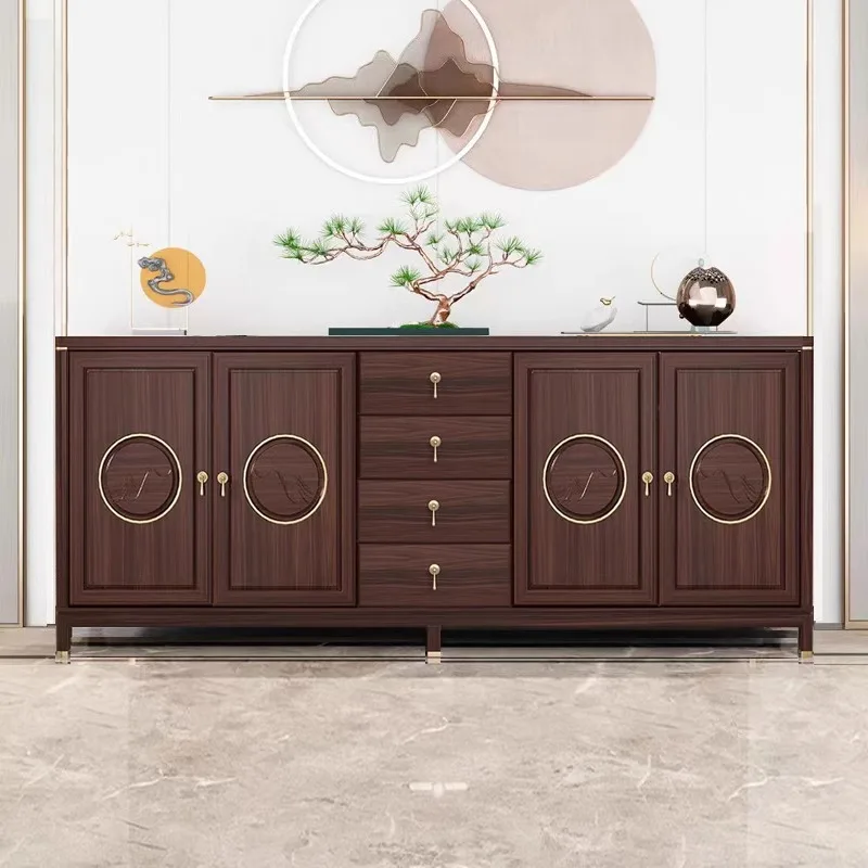 تنظيم عرض خزائن غرفة المعيشة طاولة الفندق الصينية العتيقة خزائن غرفة المعيشة صالون المنزل أثاث فيترينا المنزل #2