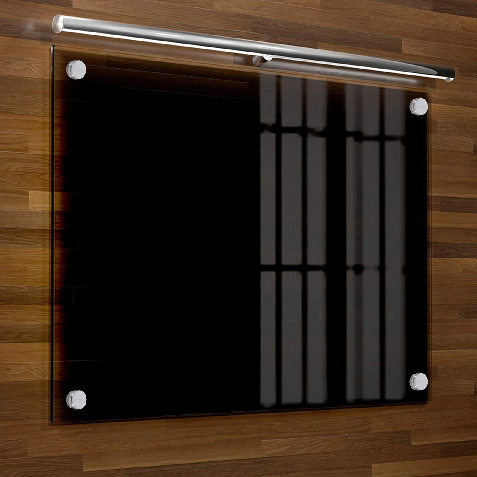 

4Pcs Stainless Steel Wall Advertising Mounts Heavy Duty Acrylic Glass Standoff Mounting Hardware Picture Nails for Walls