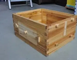 2X Super Box Auto Run Beehive Beeswax Hives Bee Box (no Any Frames)