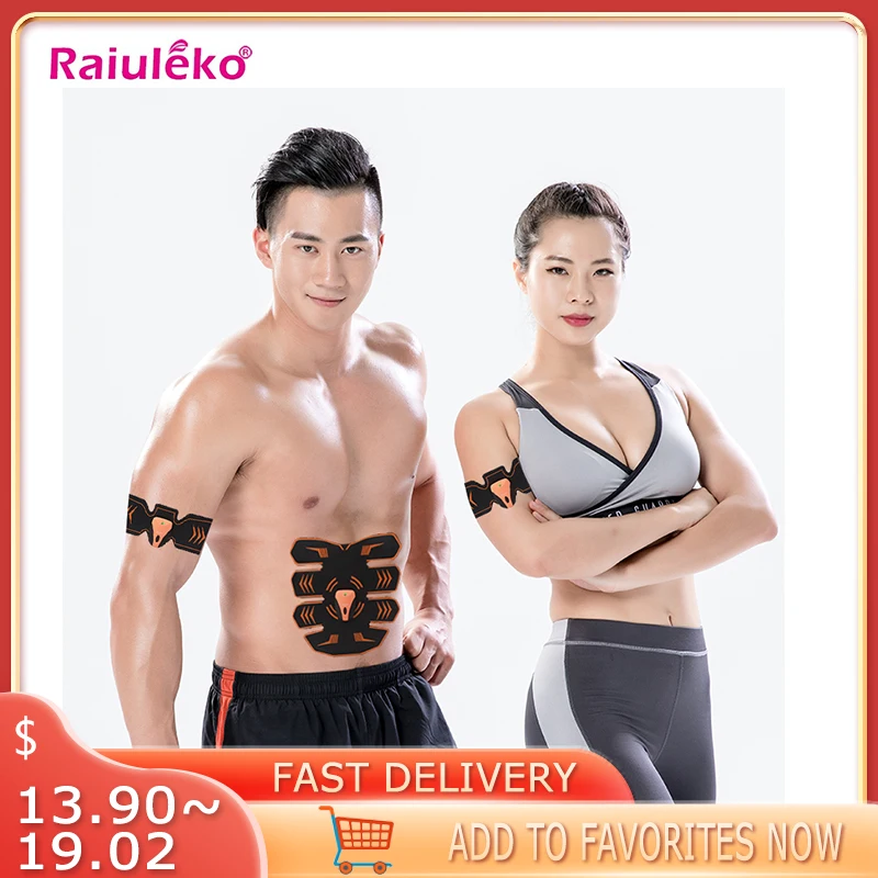 

Abdominal Electric Muscle Stimulation Massager EMS Body Sculpting Weight Loss Pain Relief Sports Training Physiotherapy Unisex