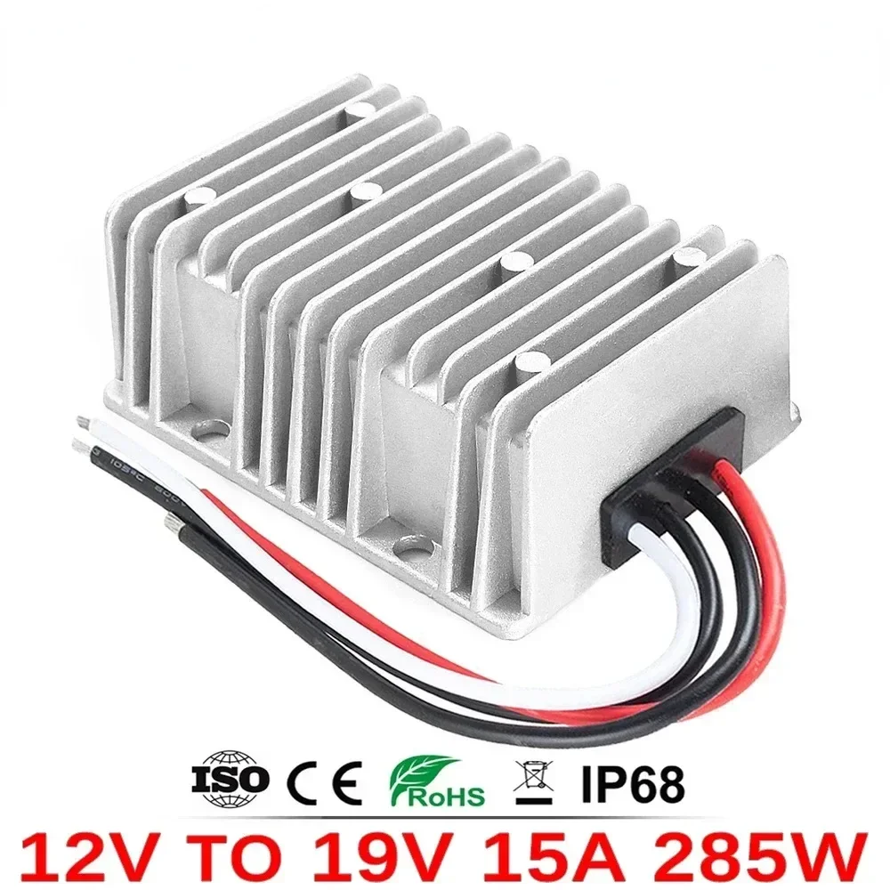 Booster 12V to 24V 19V 3A 5A 10A 15A 20A Step-up DC-DC Converter Voltage12 Volt to 19 Volt Boost Module Car Laptop Power Supply 2