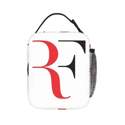 Roger Federer Insulated Lunch Bags Resuable Picnic Bags Thermal Cooler Lunch Box Lunch Tote for Woman Work Children School