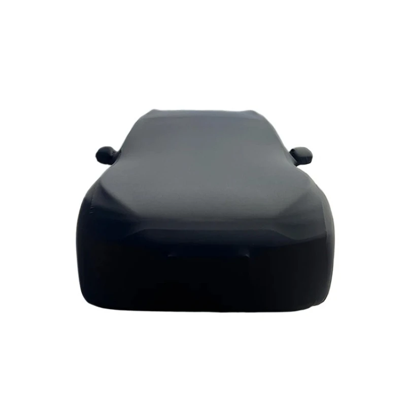 

Luxurious ultra-soft stretch spandex fabric washable anti-wrinkle indoor dust cover for car covers