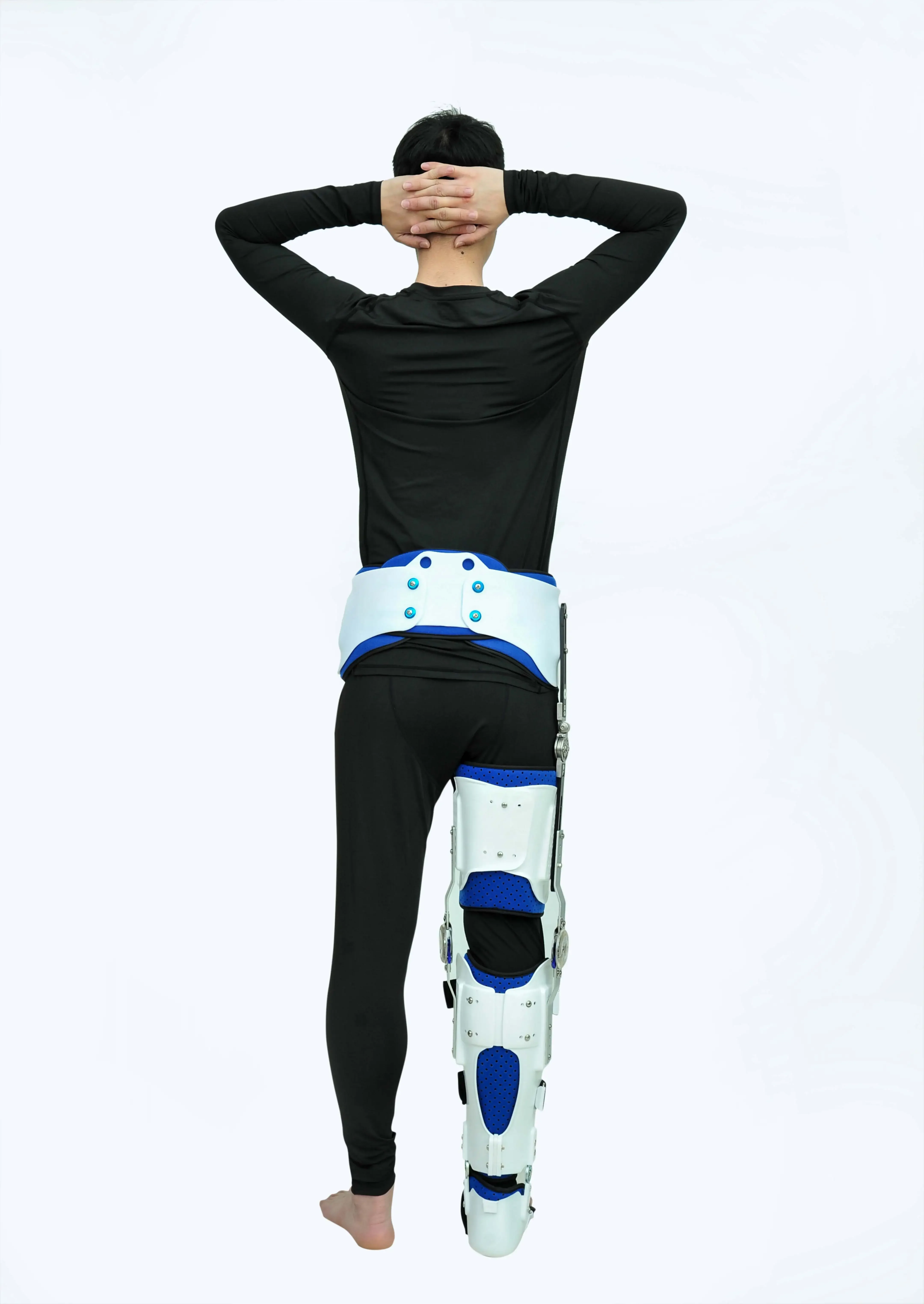 2025 رائجة البيع جهاز دعم إعادة التأهيل الورك الركبة الكاحل والقدم الجبيرة لتثبيت الكسر وإجهاد العضلات