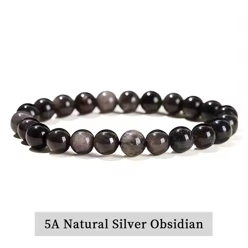 JD Natural Stone Beads Bracelet Amethyst Tiger Eye Crystal Quartz Agate Gem Beads Bangles Women Men Reiki Healling Jewelry Gift - Image 19