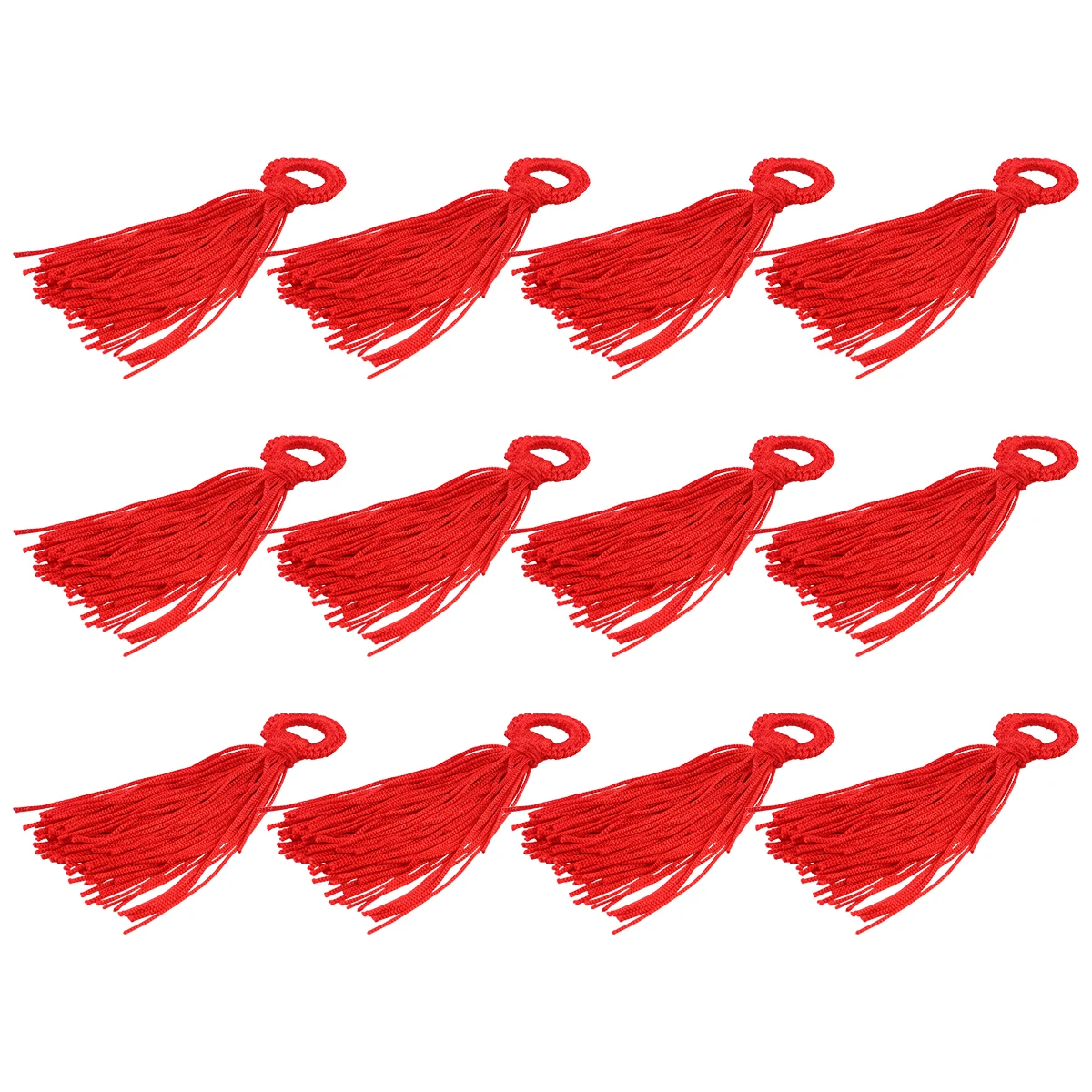 

12 Pcs Craft Tassels Mini Pendant Has Jewelry Making Pendants Earrings Polyester