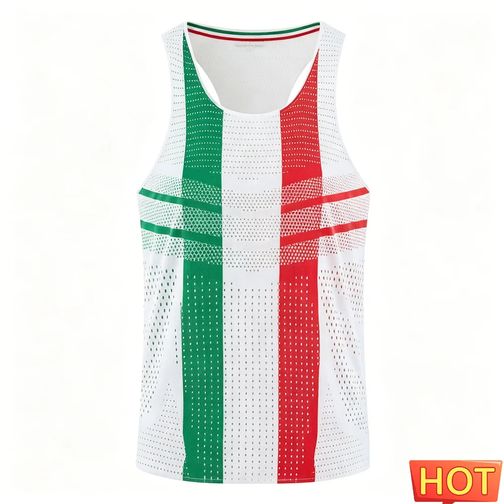 Men's running vest Quick-dry Marathon sport tank top men women vest men's t-shirts tank tops running Mens sleeveless T-shirt top