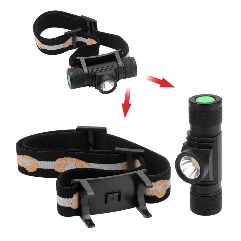 New Headband Helmet Strap Mount Head Strap For LED Headlamp Head Bike Light Cycling Headlight Flashlight Band Accessories