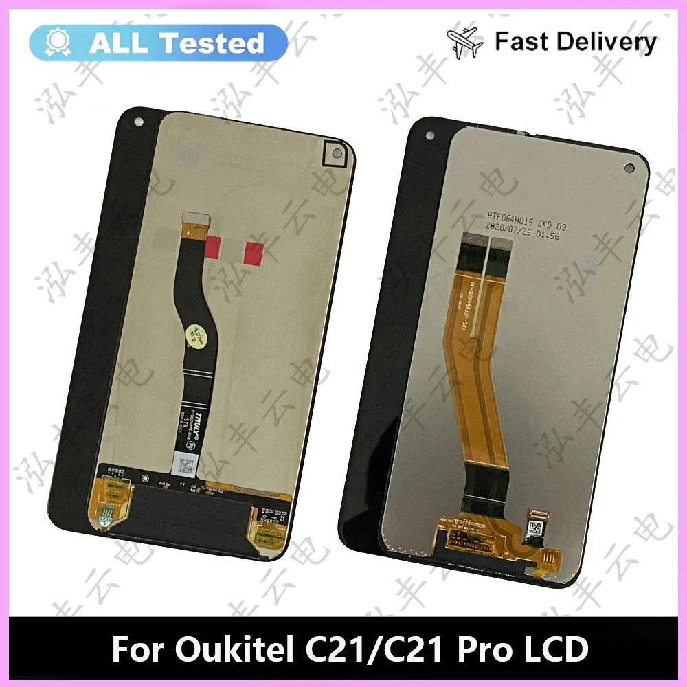 Oukitel C21 C23 C21Pro C22 C25 C32Pro C33 C35 C36 LCD 디스플레이 화면, 센서 포함, Oukitel C17 C18 C19 Pro LCD, 정품 테스트 완료