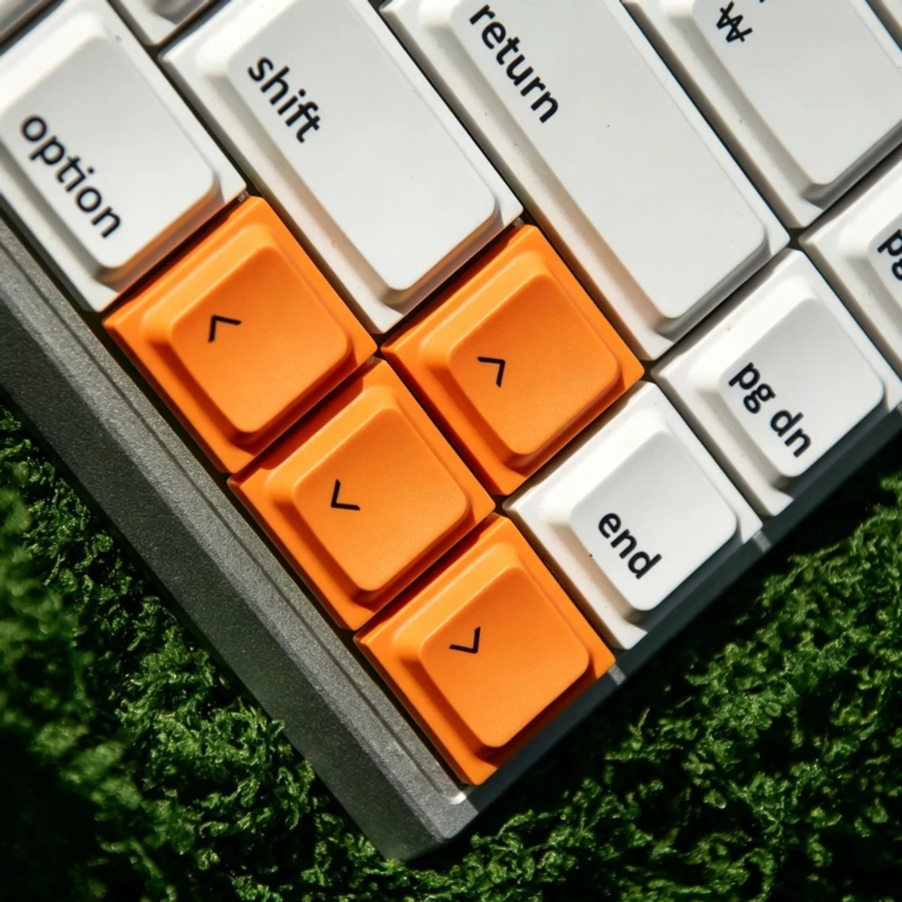 LAK Low Profile Keycaps Custom PBT Point Keycap Esc/arrow Keys Replacement R3 Key Caps Green/red Keyboard Cap Game Accessories