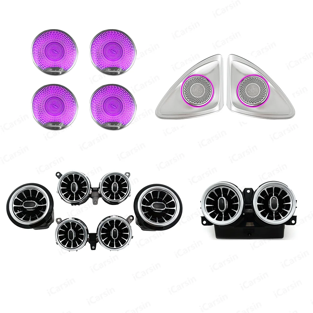 

Upgrade 64 Color W213 LED Car Interior Ambient Lighting for Mercedes Benz E Class 2016-2023 Atmosphere Strip Accessories