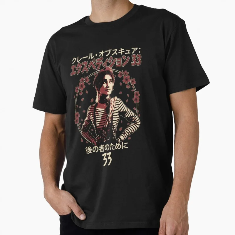 

Maelle 0501 Clair Obscur Expedition 33 Gift Clothes for gamer 100% cotton Men's Short Sleeve Graphic Clothes All size tops