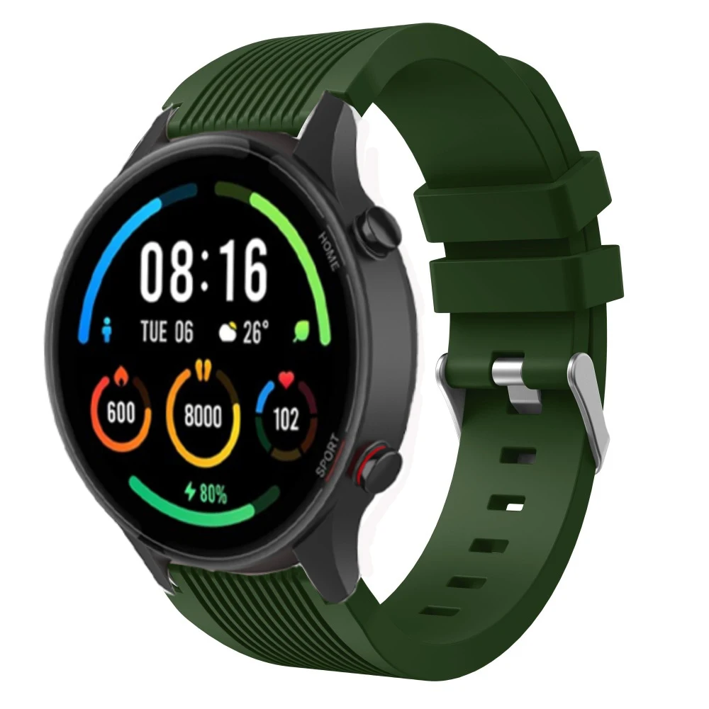22mm Silicone Strap For Xiaomi Watch Color 2 Sport Band For Xiaomi Watch S3/S2 42mm 46mm/S1 Pro/S1 Active/Watch 2 Pro Correas image 5