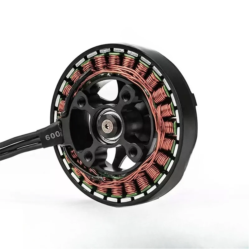 Ultra-light suspension of multi-axis multi-rotor power motor