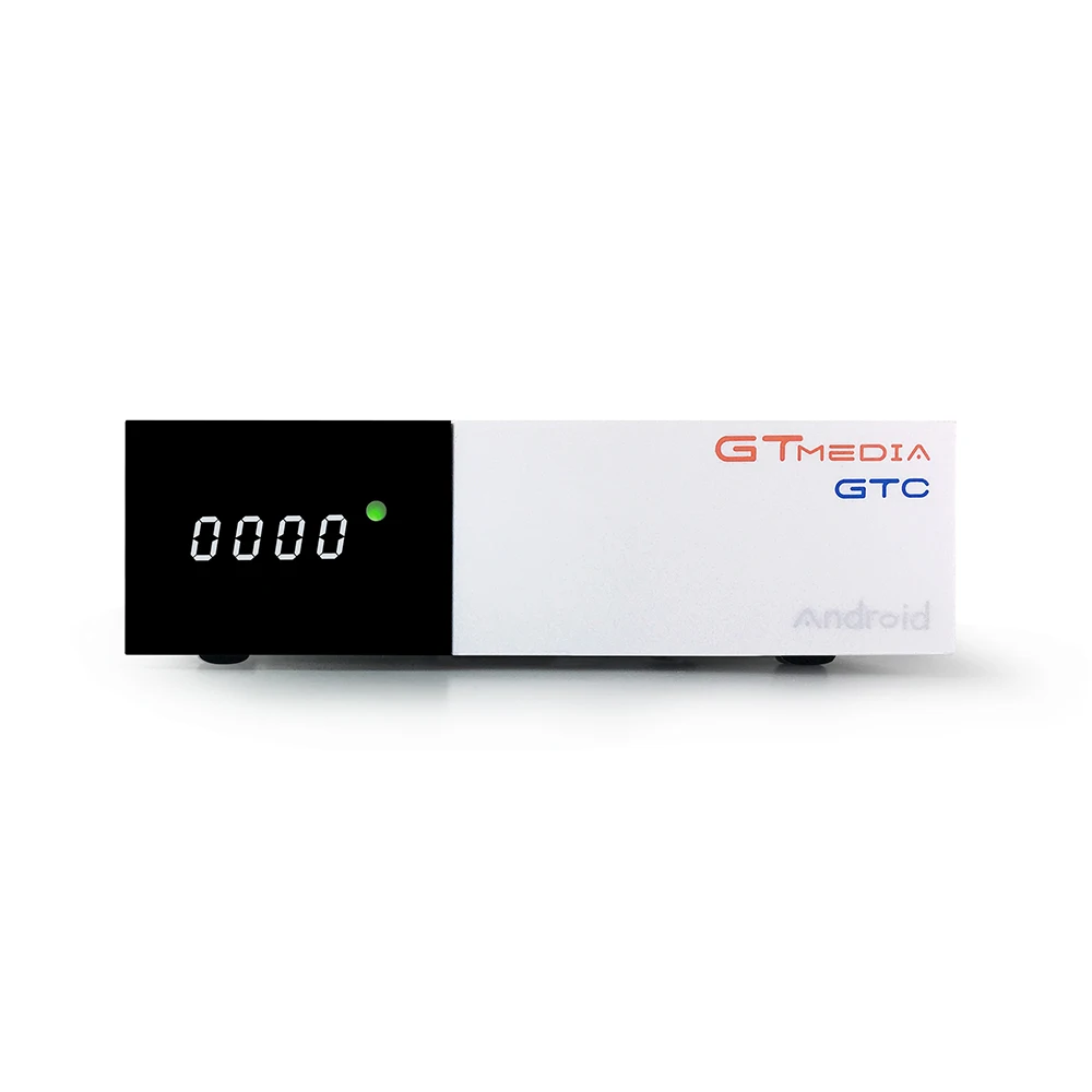 GT MEDIA GTC 4K Android TV BOX Satellite Receiver DVB-T2/S2/C ISDB-T S905D 2+16GB