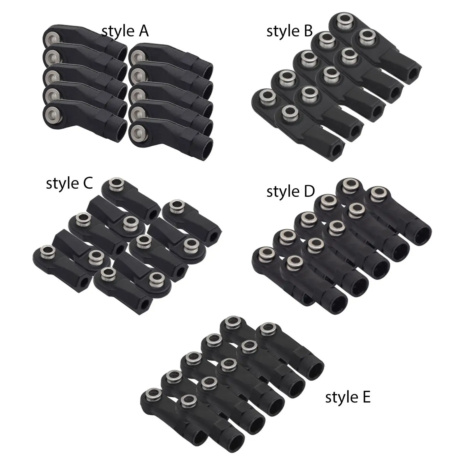 10Pcs M4 Rod End Link Balls Joint Head RC Car Ball Ends High Strength Remote