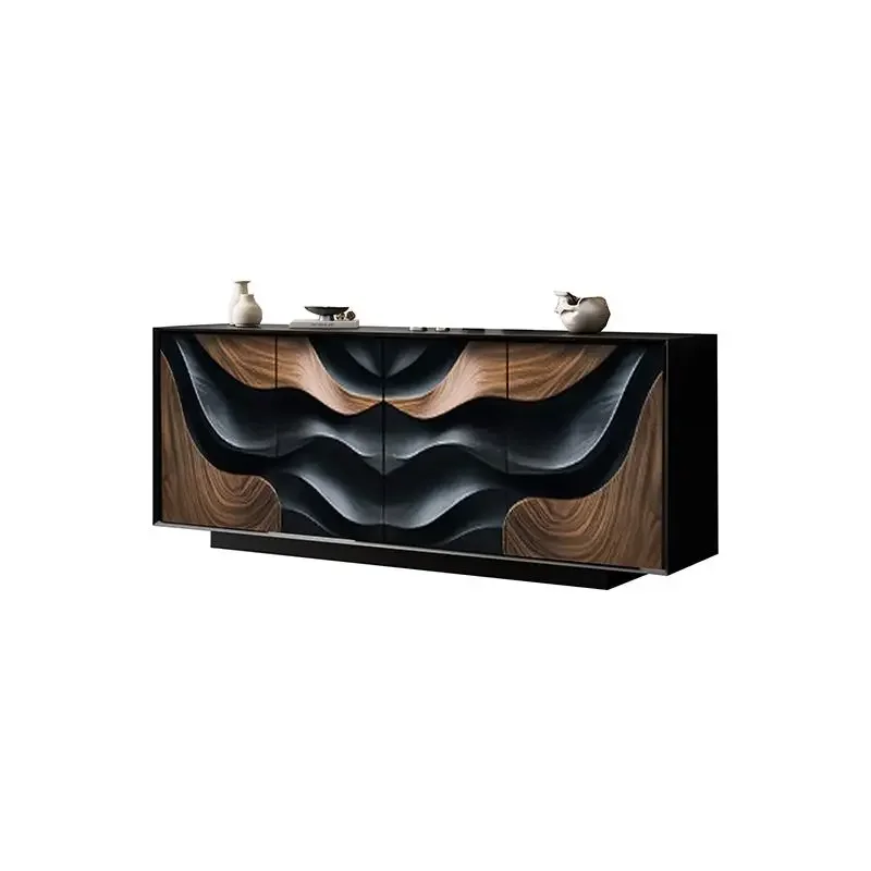 

wabi-sabi wind shoe cabinet solid wood porch cabinet household dining side cabinet personalized art decoration retro