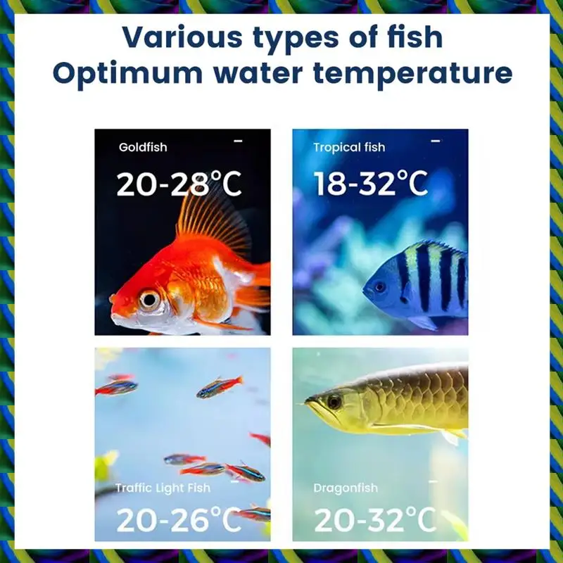 Ежедневно 0-60 ℃   Аквариумный самоклеящийся термометр, ЖК-цифровой аквариум, мини-термометры, экранный монитор, температура террариума