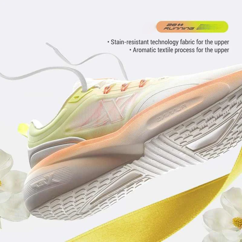 Xtep Mystic Plume 5.0 Running Shoes Female 2025 Spring Cushioning Rebound Sports Shoes  Shock Absorption Sneakers 875118110013