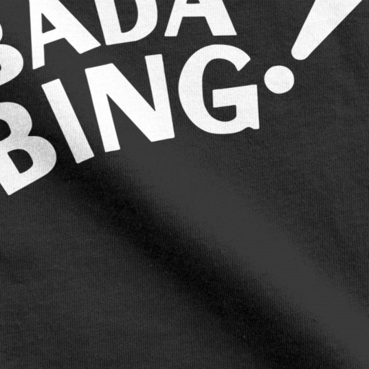 Bada Bing Sopranos T Shirts Men Premium Cotton Vintage Tops T Shirt Crime Drama Tv Series Tony Tshirts Camisas Tops