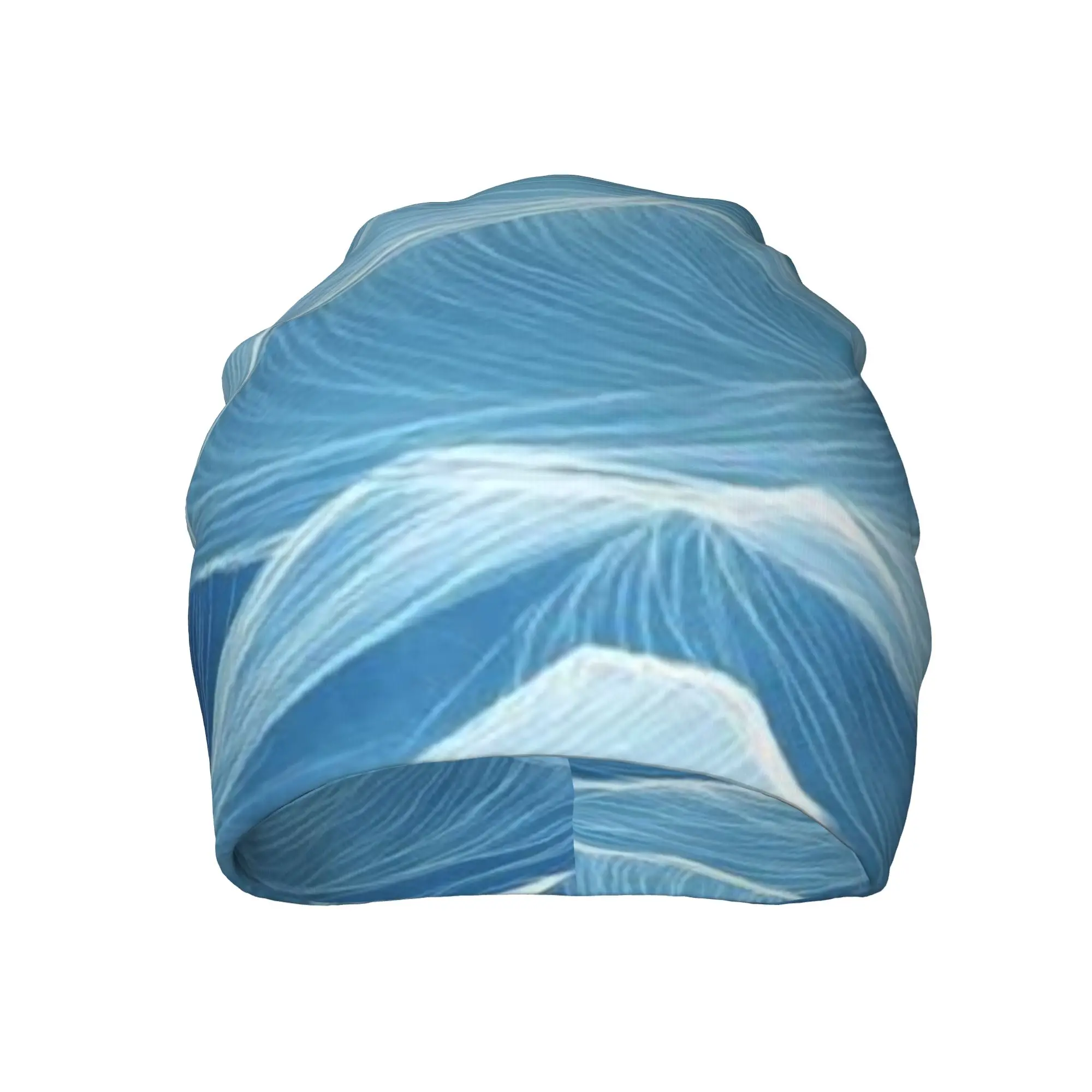 Blue (9) Fashion Caps For Men Women Sea Wave Ski Caps Soft Bonnet Hats Skullies & Beanies Hat