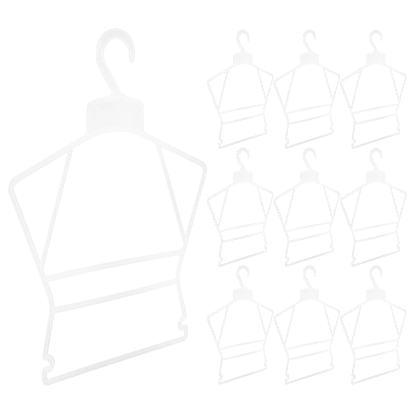 

10 Pcs Velvet Hangers Children's Suit Baby Clothes Swimsuit Newborn Clothing Rack