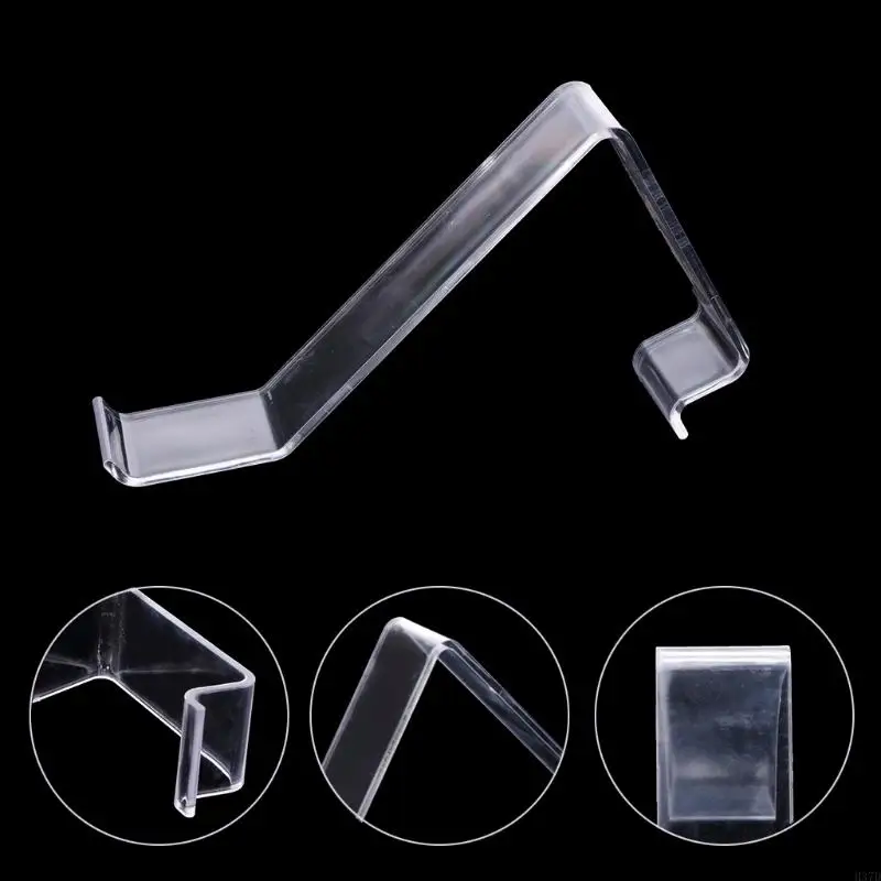 H37D L Shaped Shoe Tray Jewelry Display Riser Shelf Showcase Fixtures Gadget