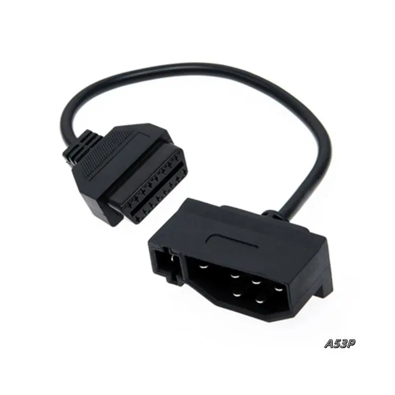 

7-контактный разъем OBD2 16-контактный кабель-конвертер OBD 2 Кабель для Ford 7-контактный разъем OBD 16-контактный гнездовой кабель-адаптер для Ford 7-контактный кабель