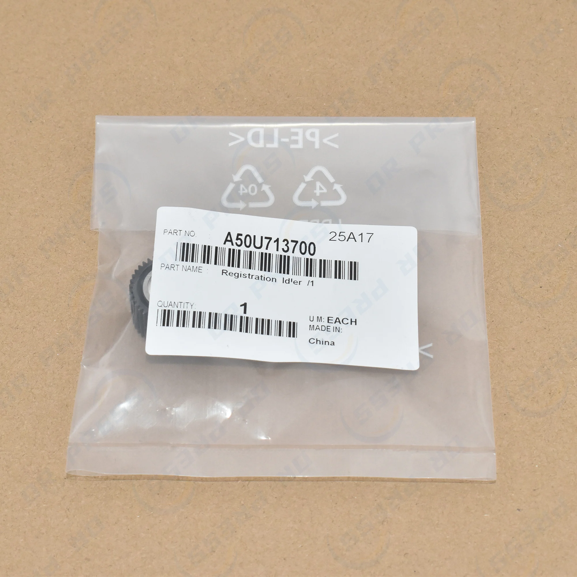 A50U713700 Registration Idler /1 for Konica Minolta 190 C1060L C1060 C1070 C2060 C2070 C3070 C3080P C3070L C2060L C3080