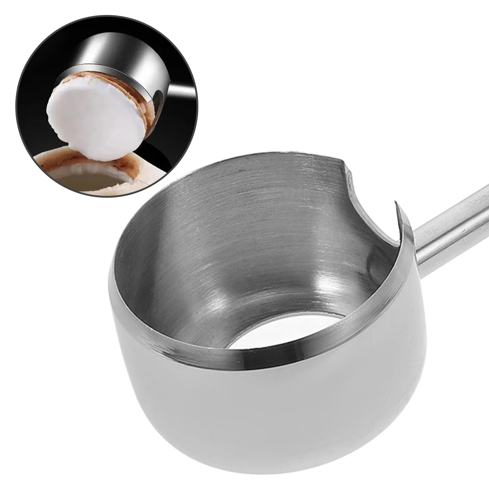 

Coconut Opener Tool Set Compact Lightweight Easy Carry Smooth Edges Stable Material Practical Use Coconuts Puncher