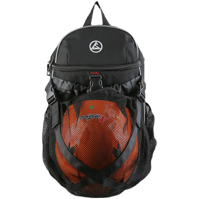 20-25L Portable Drawstring Basketball Backpack Mesh Bag , with Kettle Pocket  Rucksack Outdoor Sports Traveling Gym Yoga