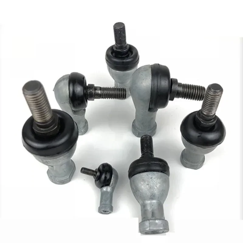 1PCS SQ-RS M5 to M16 90 Degree Ball Joint Rod End Left Hand Tie Rod Bearing Male Connector 5mm/6mm/8mm/10mm/12mm Steel - Detail 1