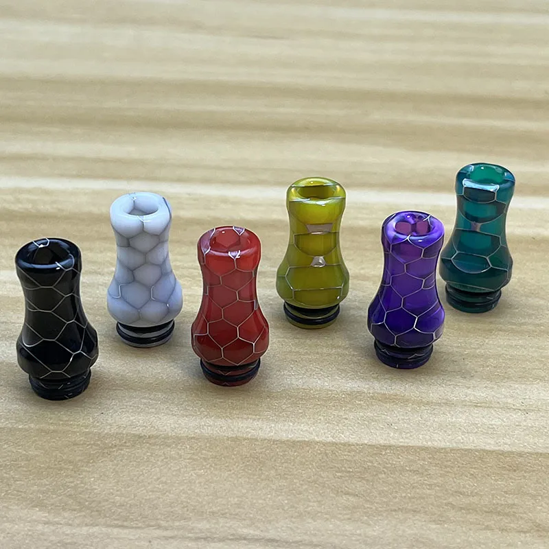 

510, длинный наконечник из змеиной смолы, сотовый стандартный мундштук с узким отверстием для RDA RTA Tank, распылитель, аксессуар для vape