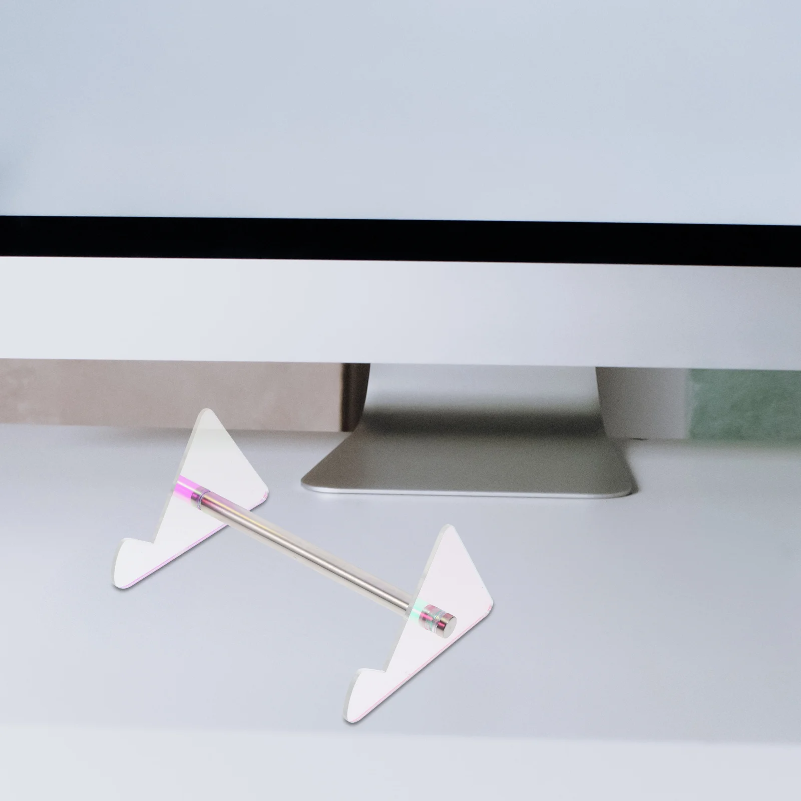 

Keyboard Holder Acrylic Desktop Stand for Mechanical Keyboards Multi Level Computer Keyboard Display Holder Space Saving