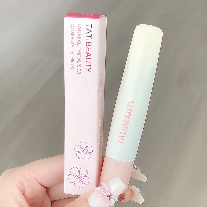 Sweet Mint Jelly Lip Glaze Non-stick Lip Tint Lasting Cosmetic Liquid Lip Moisturizing Crystal Lipstick Korean Glass Gloss