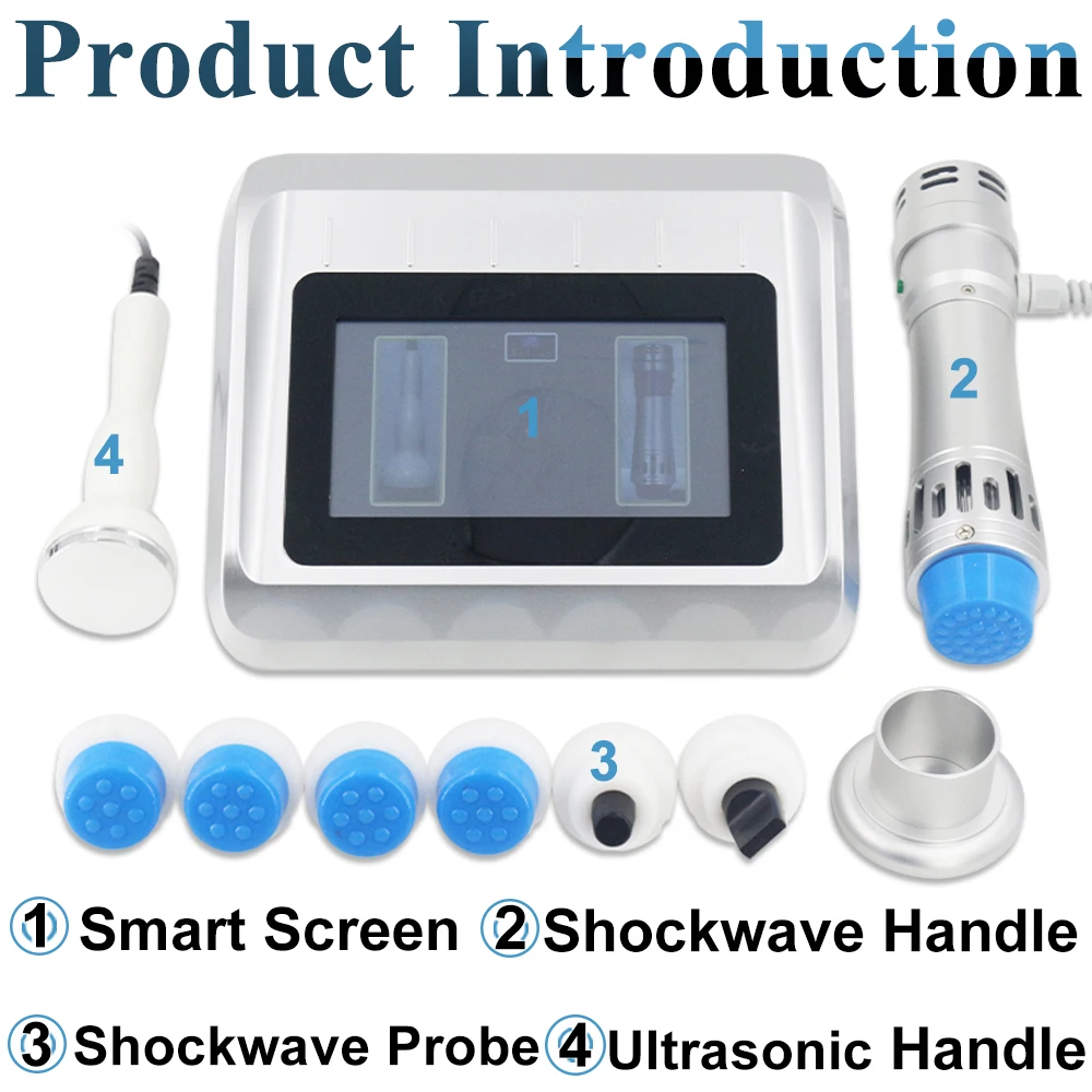 جديد 2in1 آلة العلاج بالمستخدمين لضعف الانتصاب تخفيف آلام الإصابات الرياضية أداة الموجات فوق الصوتية بالموجات فوق الصوتية #3