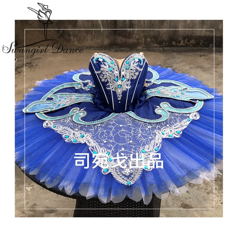 

NewBluebird professional ballet tutu women calssical stage ballet costume pancake tutu for girls YAGP BT2012