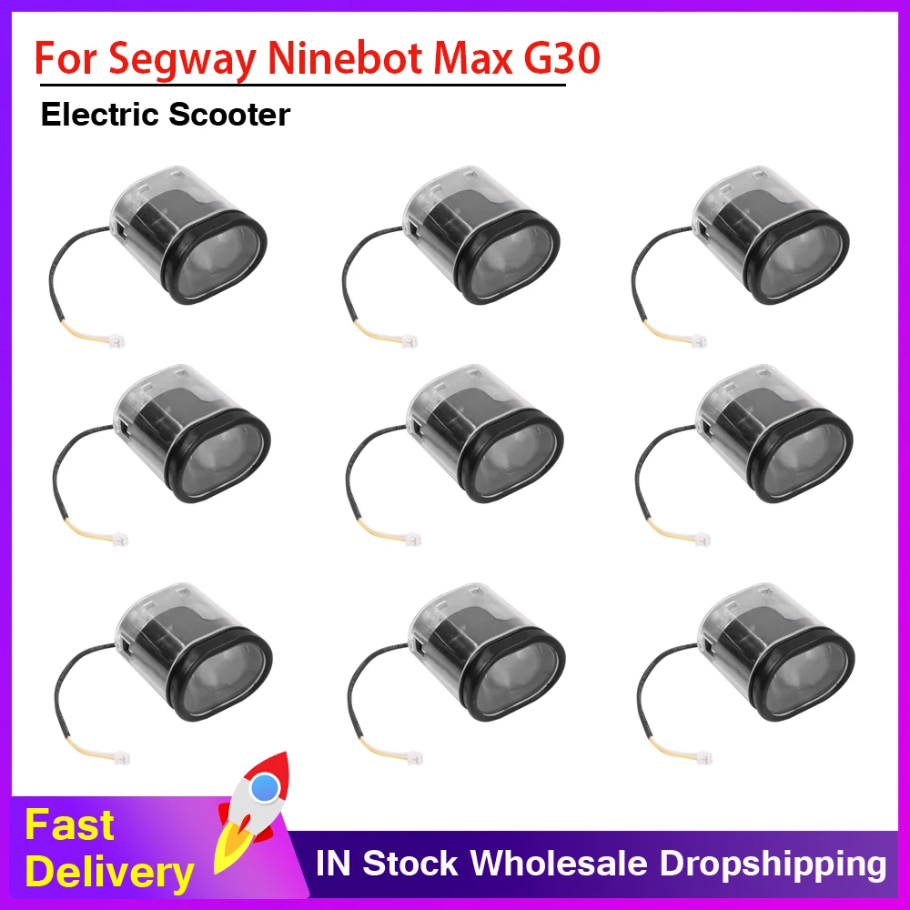 

Передний налобный фонарь для электроскутера Segway Ninebot MAX G30, налобный фонарь для откидного скутера, детали и аксессуары