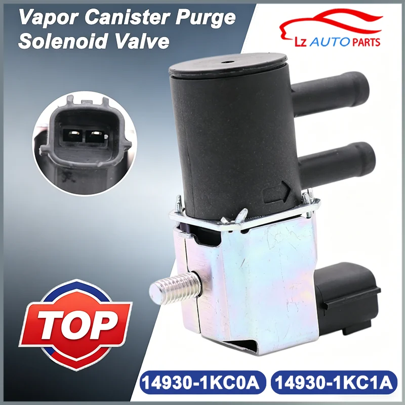 EVAP Vapor Canister Purge Solenoid Valve 911-332 14930-1KC0A 14930-1KC1A K5T48585 for Nissan Juke Sentra Versa Note 1.6L 1.8L